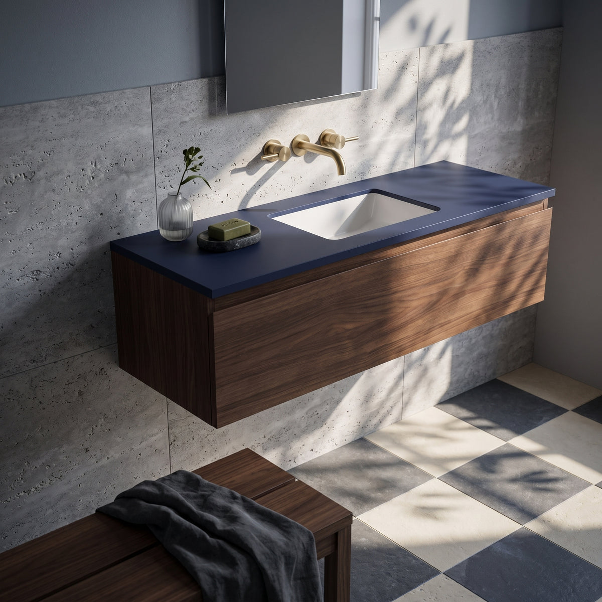 Fairford Midnight Blue 1200mm Worktop