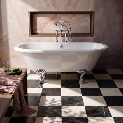 Fairford Bolsover 1700mm Freestanding Baths - Various Feet Options-Corbel Feet