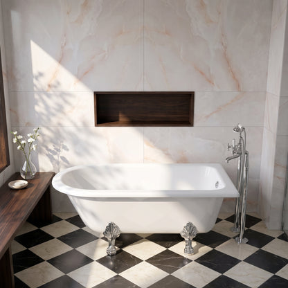 Fairford Middleham 1500mm Freestanding Baths - Various Feet Options-Pride Feet