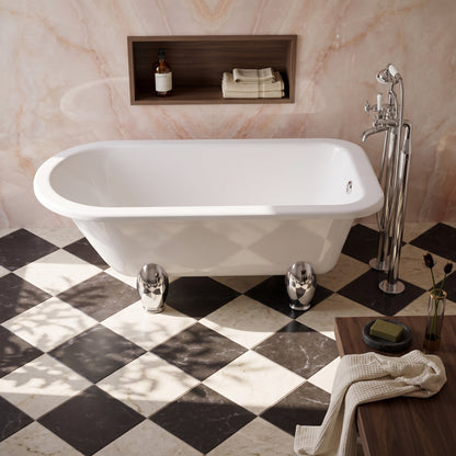 Fairford Kenilworth 1700mm Freestanding Baths - Various Feet Options-Deacon Feet