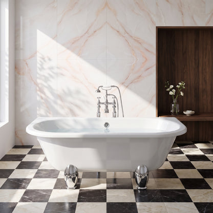 Fairford Warkworth 1700mm Freestanding Baths - Various Feet Options-Deacon Feet