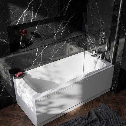 Fairford Dunsford 1700 x 700mm Sngl Ended Straight Bath, 0TH