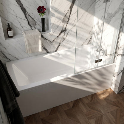 Fairford Pro Reinforced 1700 x 750mm Straight Shower Bath