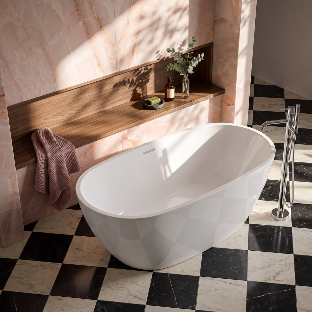 Fairford Earlwood 1650 x 750mm Freestanding Bath