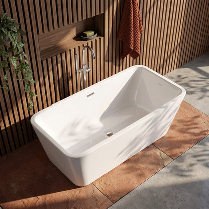 Fairford Torino 1700 x 735 x 580mm Freestanding Bath