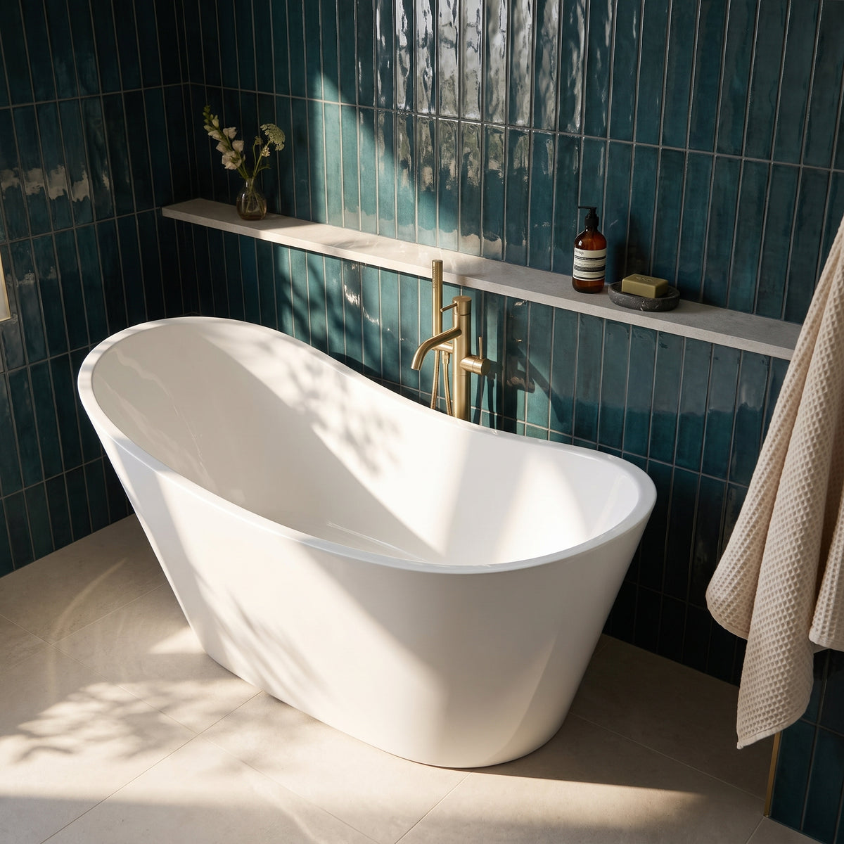 Fairford Verona 1500 x 750 x 720mm Freestanding Bath