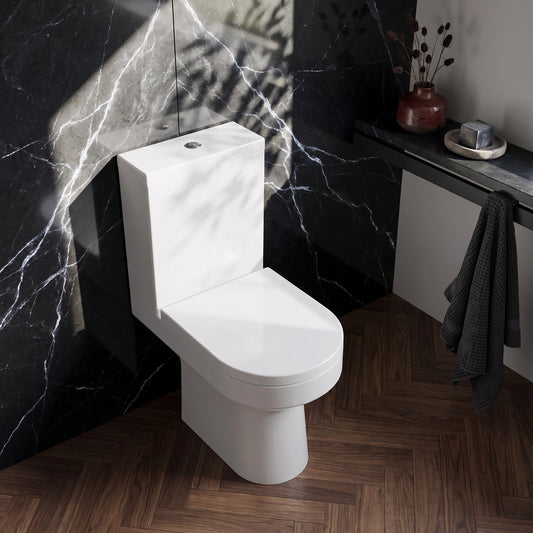 Fairford Gravo Close Coupled Toilet with Soft Close Seat