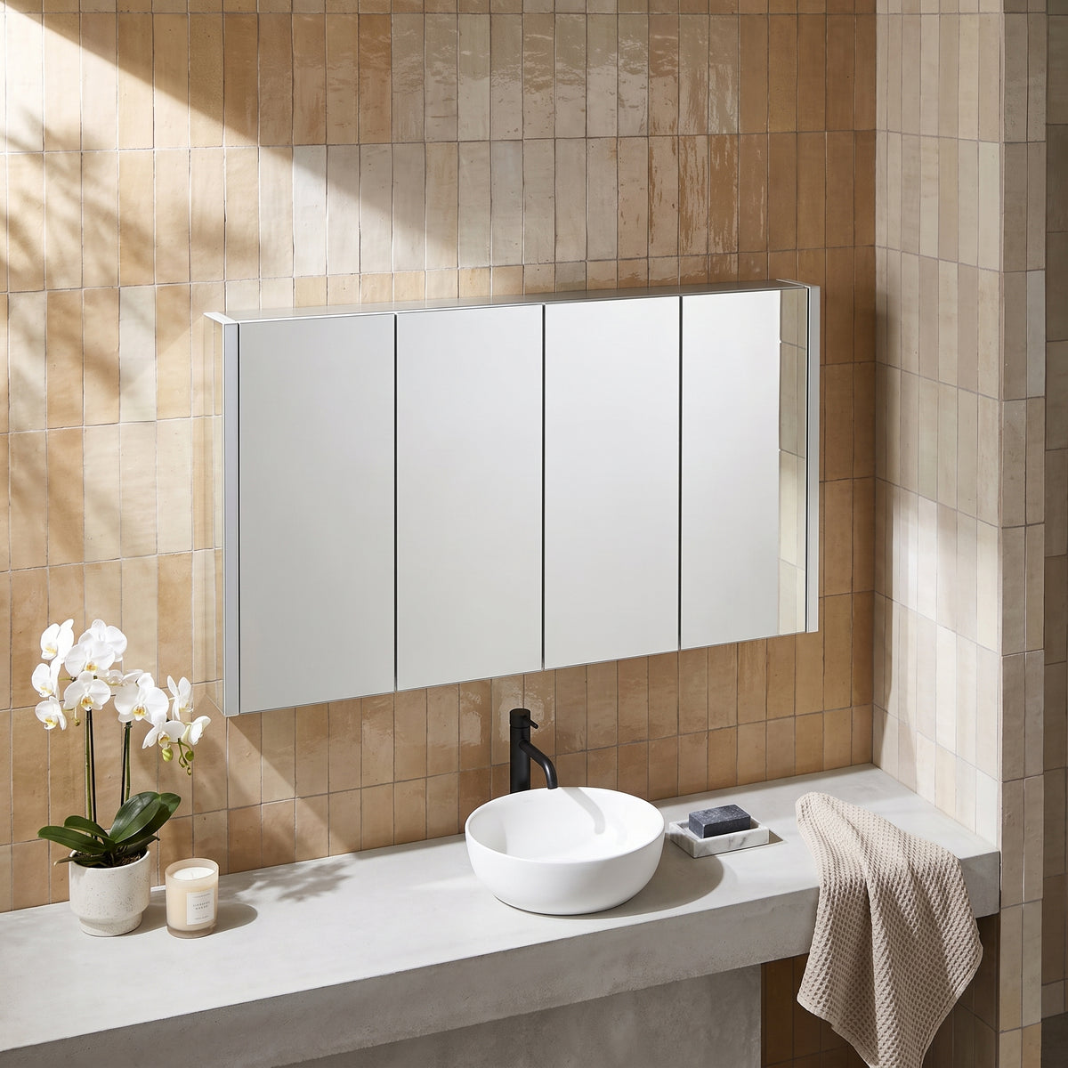 Fairford Ella 650 x 1200mm 4 Door Cabinet