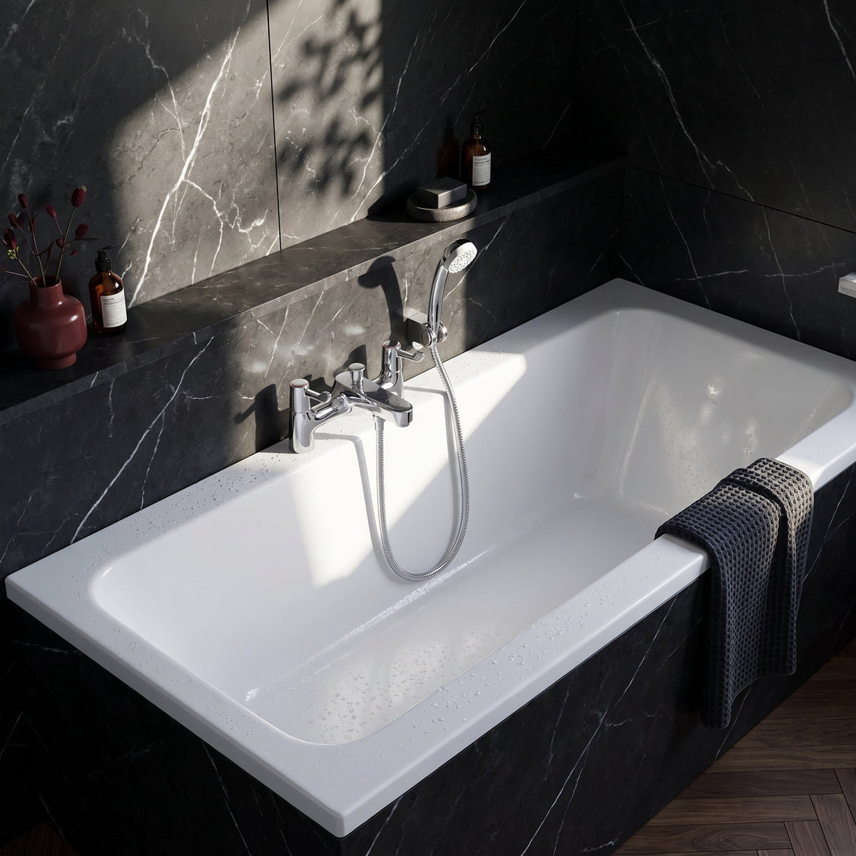 Fairford Quarter Turn Bath Shower Mixer
