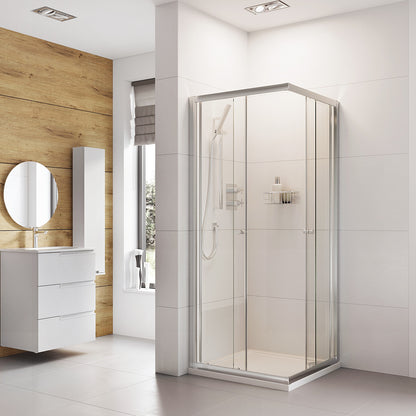 Fairford Pro 6mm, 700mm x 700mm Square Shower Enclosure