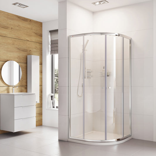 Fairford Pro 6mm, 900mm x 900mm Quadrant Shower Enclosure