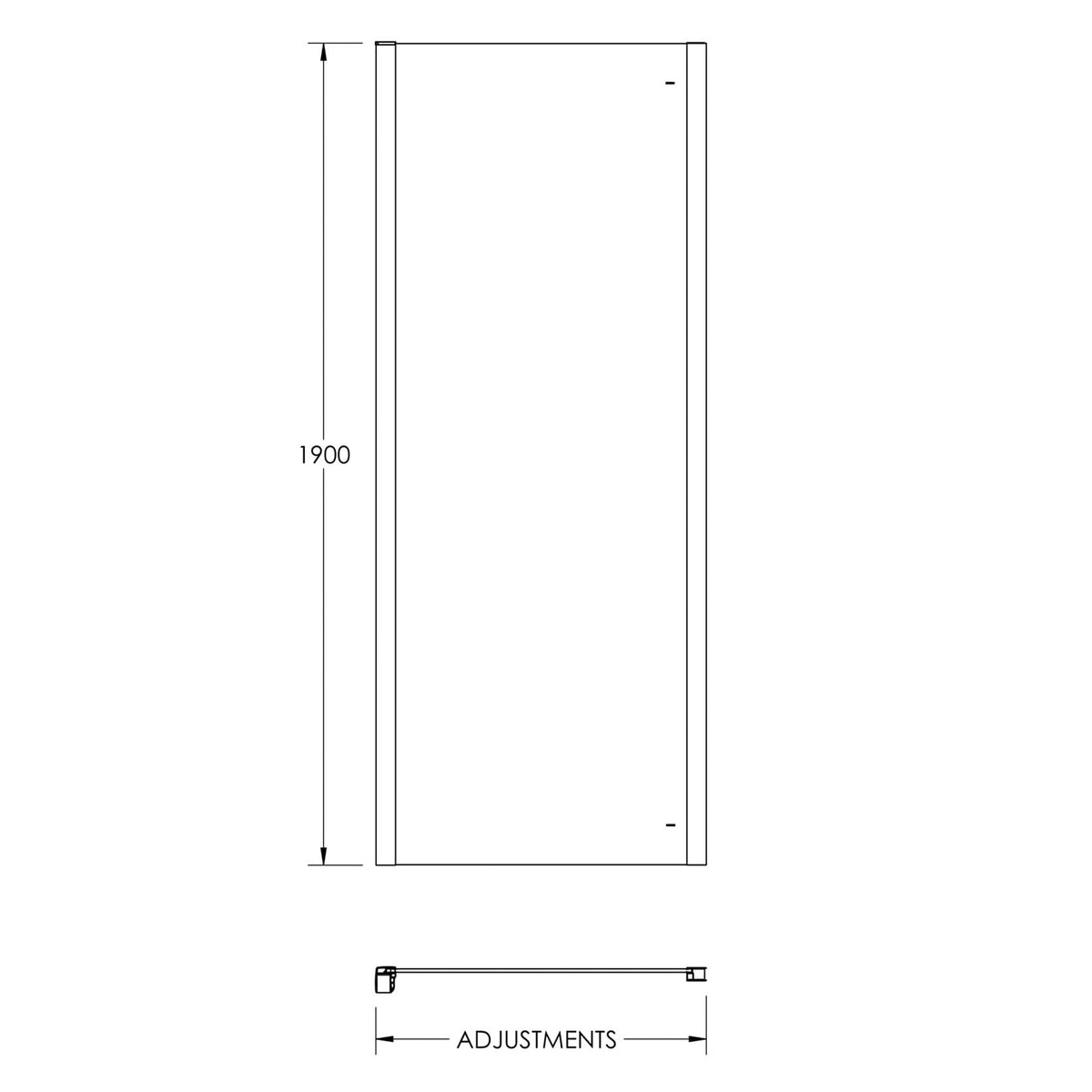 Fairford 8mm, 700mm Side Panel