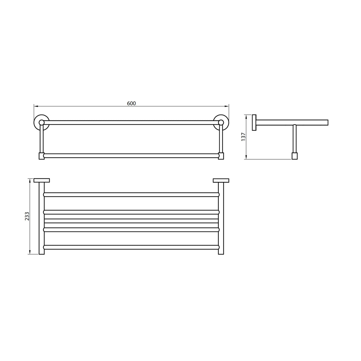 Element 7 Towel Shelf