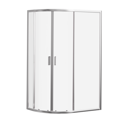 Fairford 6mm 1200 x 800mm Offset Quadrant Shower Enclosure