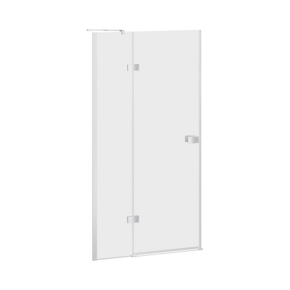 Fairford 8mm Frameless 900mm Chrome Hinged Shower Door