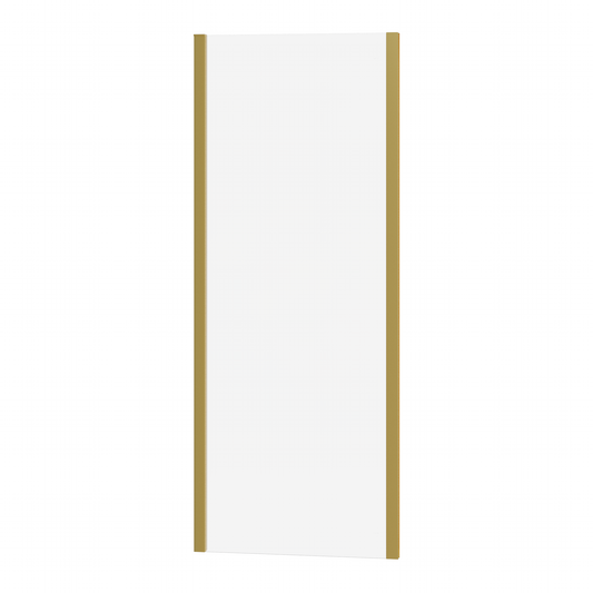 Fairford Pro 8mm 900mm Brushed Brass Side Panel