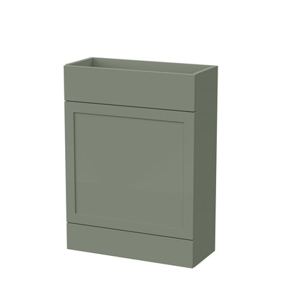 Fairford Union Style Shaker Matt Lux Green 600mm Slimline WC Unit