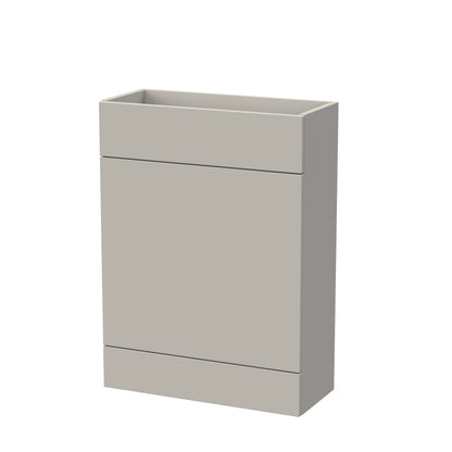 Fairford Union Style Slab Matt Stone Grey 600mm Slimline WC Unit