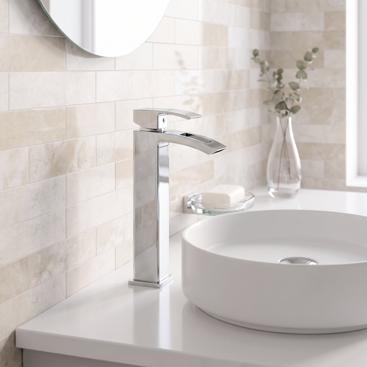 Fairford Cohen High Rise Basin Mixer