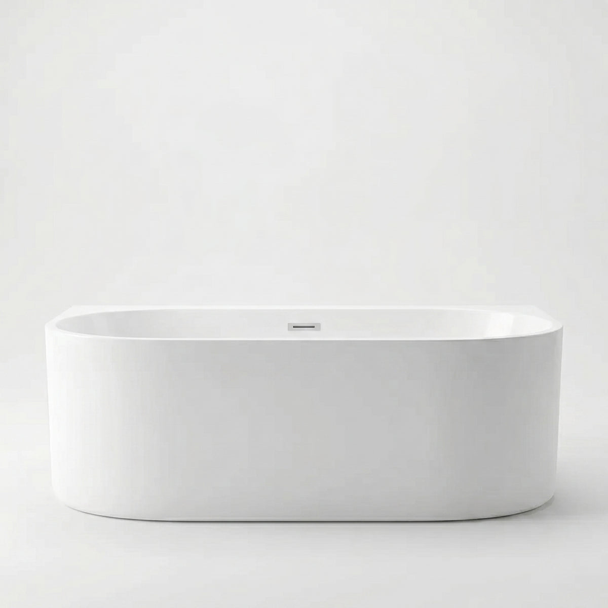 Fairford Rimini Back To Wall 1600 x 780 x 590mm Freestanding Bath