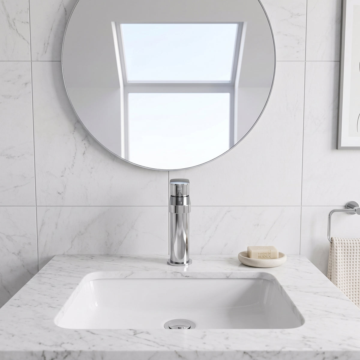 Fairford Sienne Chrome Basin Mixer
