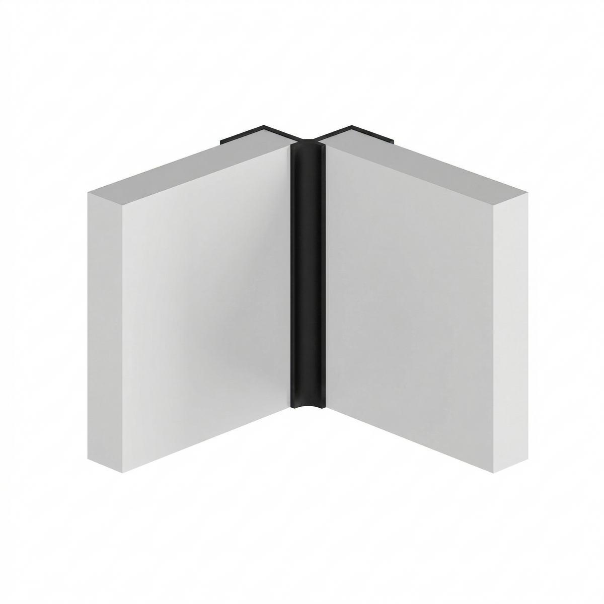 Hydraset Black Internal Corner