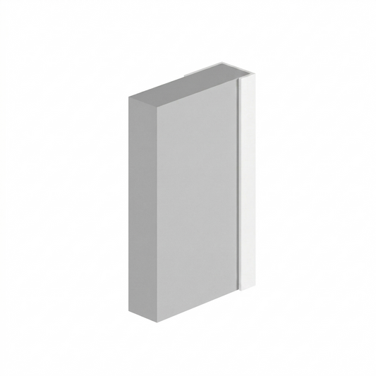 Hydraset White End Cap