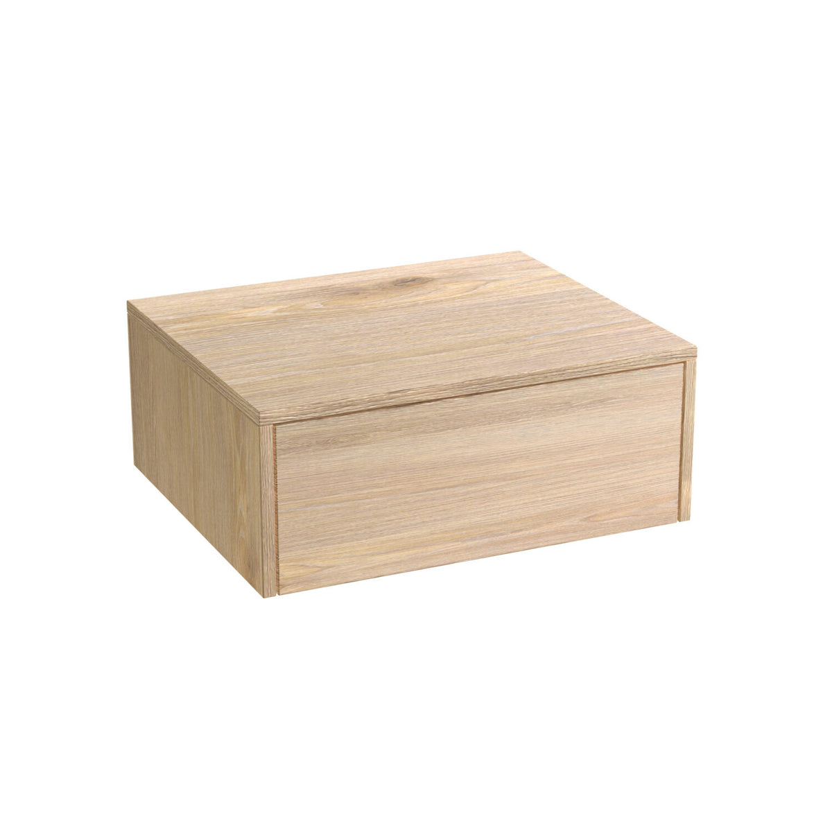 Fairford Linea Oak 600mm Wall Hung Vanity Shelf