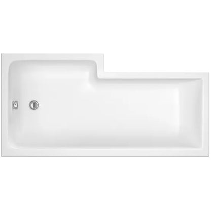Fairford 1500 x 850mm RH L Shape Bath with Screen and Panel