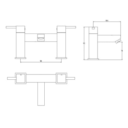 Rivato Tanaro Bath Filler