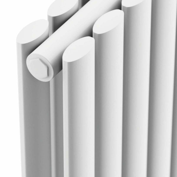 Fairford Apex White Double Designer Radiator 1800mm X 413mm
