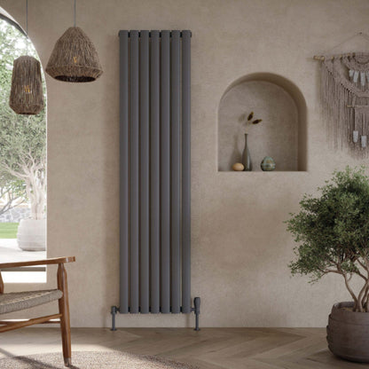 Fairford Apex Anthracite Designer Radiator 1800mm X 531mm