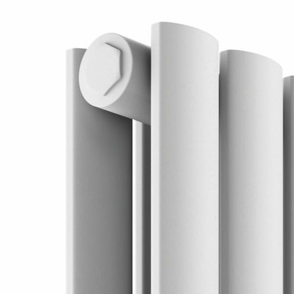 Fairford Apex White Double Designer Radiator 600mm X 767mm