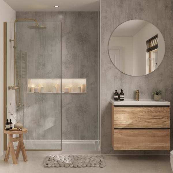 Hydraset Arctic Stone 1200 x 2400 Setlock Wall Panel