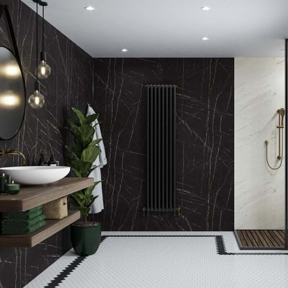 Hydraset Black Pietra 1200 x 2400 Setlock Wall Panel