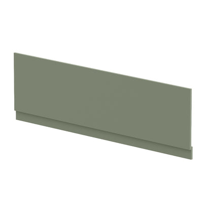 Fairford Satin Green 1800mm Bath Panel with Plinth