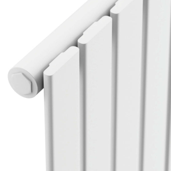 Fairford Bravo White Designer Radiator 600mm X 750mm