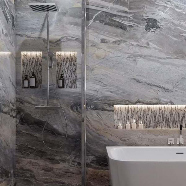 Hydraset Cappuccino Stone Square Edge 2400x1200mm