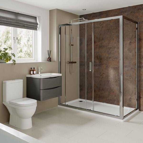Hydraset Corten Elements Textured 1200 x 2400 Setlock Wall Panel