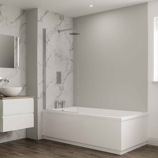 Hydraset Calacatta Marble 1200 x 2400 Square Edge Wall Panel