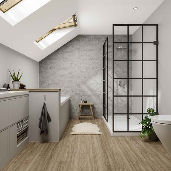 Hydraset Concrete Elements Textured 1200 x 2400 Setlock Wall Panel