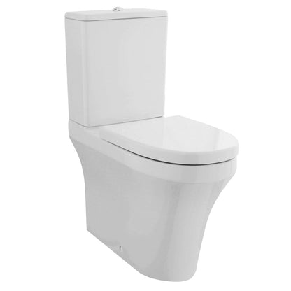 Fairford Turin Comfort Height Close Coupled Toilet with Soft Close Seat