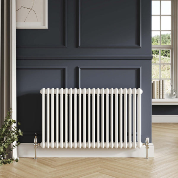 Fairford 2 Column Radiator Feet - White