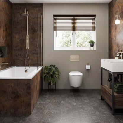 Hydraset Corten Elements Textured 1200 x 2400 Setlock Wall Panel