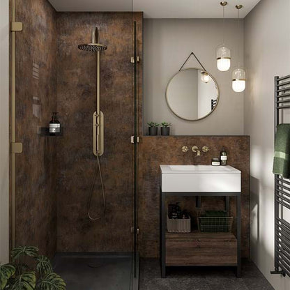 Hydraset Corten Elements Textured 1200 x 2400 Setlock Wall Panel