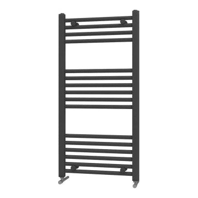 Fairford Strive Towel Radiator - 1000mm X 600mm - Black