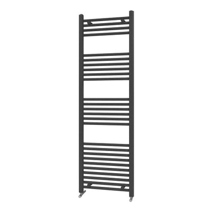 Fairford Strive Towel Radiator - 1600mm X 500mm - Black