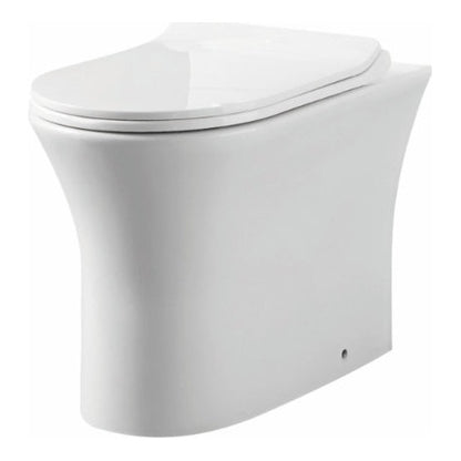 Fairford Tiene Rimless Back To Wall Toilet with Slim Soft Close Seat