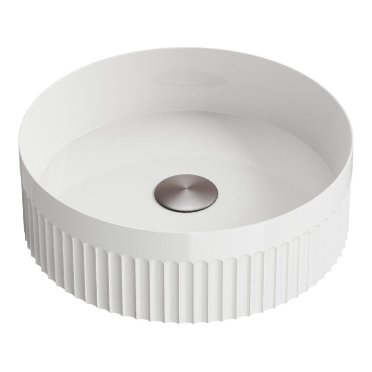 360 x 360mm Fluted Round Vessel