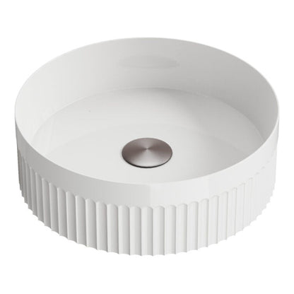360 x 360mm Fluted Round Vessel